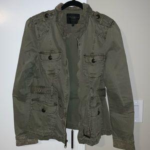 Sanctuary Olive Military Style Jacket